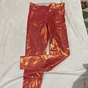 Heroine Sport Gold High-Waisted Leggings